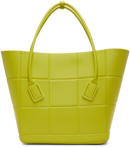 Зеленая объемная большая сумка Arco среднего размера Bottega Veneta 9142711 | green