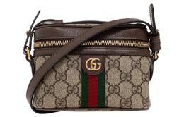 Сумка через плечо мини с кожаной отделкой Gucci 699532-96iwg-8745