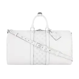 Сумка Louis Vuitton Keepall 50, белый m30885 | optic white