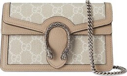 Сумка Gucci Dionysus GG Super Mini Bag Beige/White, бежевый 476432 uulbn 9683 | cream