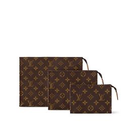 Трио Туалетная Сумка Louis Vuitton, коричневый m47195 | brown