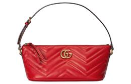 Gucci Сумка GG Marmont кожаная женская через плечо красная 739166-aabzb-6832
