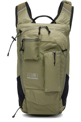 Рюкзак Salomon Edition Numeric из нейлона Maison Margiela, зеленый 261188f042001 | green