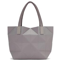Сумка-шопер из полиэстера унисекс серая Issey Miyake bb43-ag864-12
