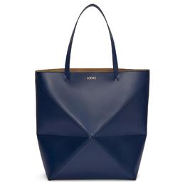 Loewe Блестящая кожаная сумка-шоппер из коровьей кожи b933q18x01-4467