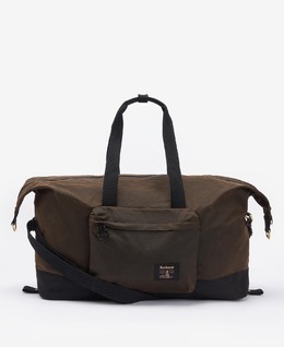 Вощеная сумка Barbour Field Waxed Holdall, Olive-Black uba0715ol711 | olive-black