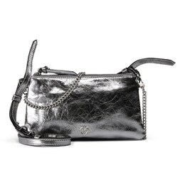 Сумка через плечо Pinko Double Mini, Silver tas042805 | silver