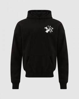 COMME des FUCKDOWN: Чёрная толстовка 