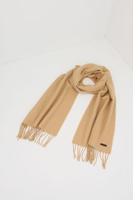 BOSS: Бежевый шарф 