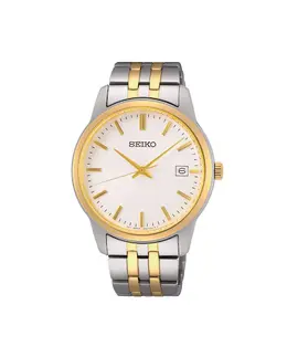 Нео классические мужские часы SUR402P1 из стали с серебряным ремешком Seiko, серебряный 21788 | plata