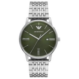 Трехстрелочные наручные часы из нержавеющей стали Emporio Armani ar11644_nlp_nlc