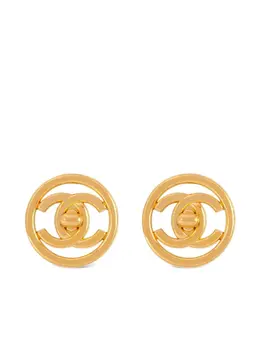 Chanel Pre-Owned: Серьги 