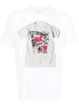 Doublet: Футболка с принтом 