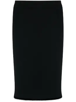 Christian Dior: Чёрная юбка 