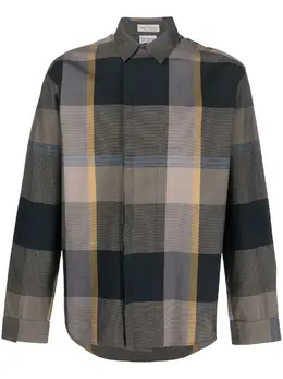 Versace Pre-Owned: Рубашка в клетку 