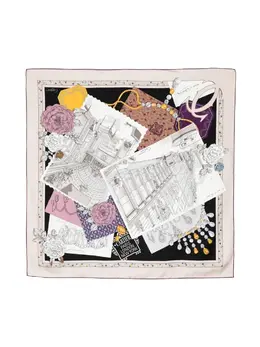 Cartier: Шарф с принтом 