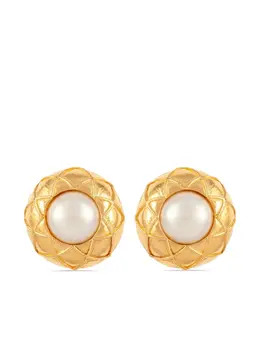 CHANEL Pre-Owned: Серьги 