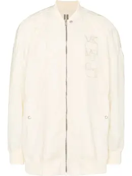 Rick Owens DRKSHDW: Белая куртка 