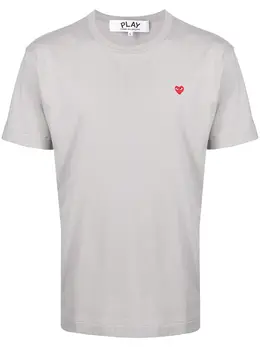 Comme Des Garçons Play: Футболка  Heart с коротким рукавом