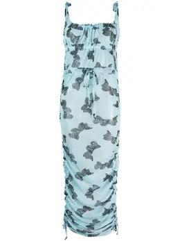 Charles Jeffrey Loverboy: Платье с принтом 