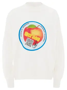 JW Anderson: Свитер с принтом 