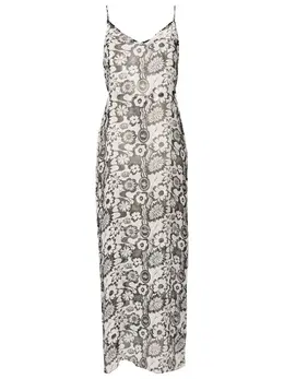 Amir Slama: Платье с растительным принтом 