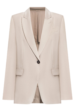 BRUNELLO CUCINELLI: Бежевый жакет 