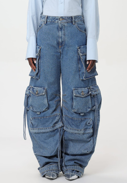 THE ATTICO: Джинсы-бойфренды 