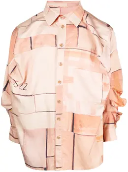 Natasha Zinko: Рубашка с принтом 