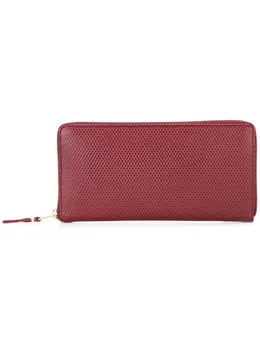 Comme Des Garçons Wallet: Бордовый кошелёк 