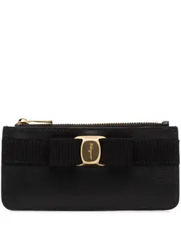 Salvatore Ferragamo: Чёрный кошелёк  Vara Bow