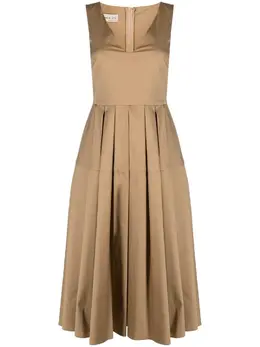 Blanca Vita: Платье с v-образным вырезом 