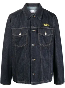 Off-White: Джинсовая куртка 