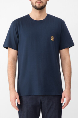 Stefano Ricci: Тёмная футболка 