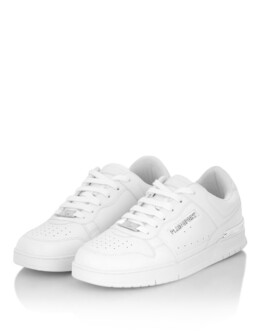 Plein Sport: Белые ботинки 