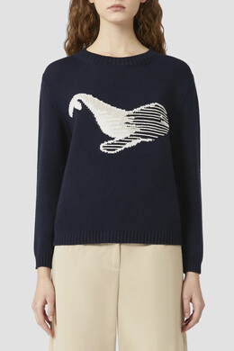 Max Mara: Тёмный свитер 