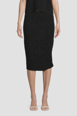 Max Mara: Юбка с цветочным принтом 