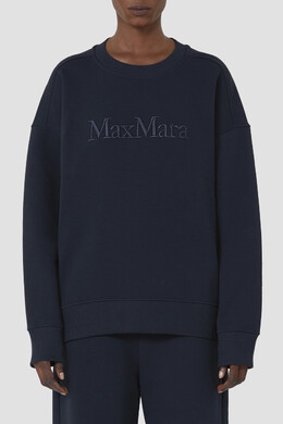 Max Mara: Толстовка с цветочным принтом 