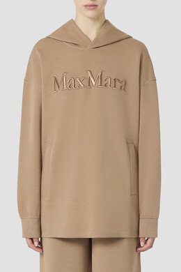 Max Mara: Толстовка с цветочным принтом 