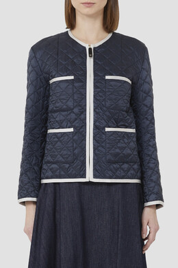 Max Mara: Куртка с цветочным принтом 