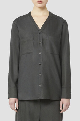 Max Mara: Блуза с цветочным принтом 