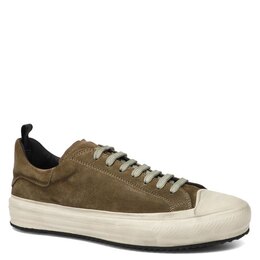 Officine Creative: Кроссовки цвета хаки 