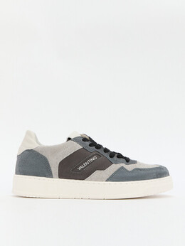 Valentino: Серые кроссовки 