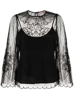 TWINSET: Кружевная блуза 