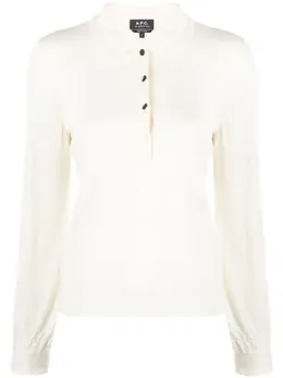 A.P.C.: Трикотажное поло 