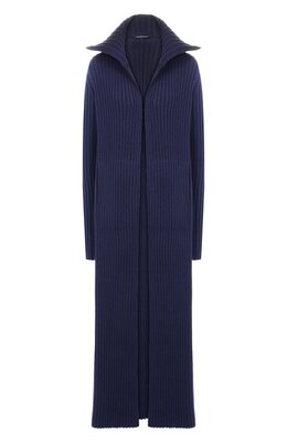 Balenciaga: Синий кардиган 