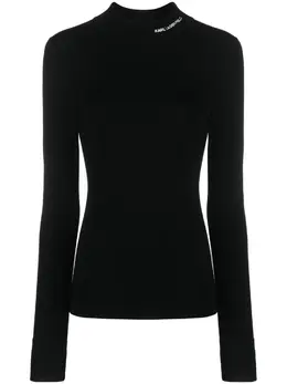 Karl Lagerfeld: Чёрный свитер 