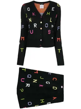 CHANEL Pre-Owned: Трикотажный кардиган 