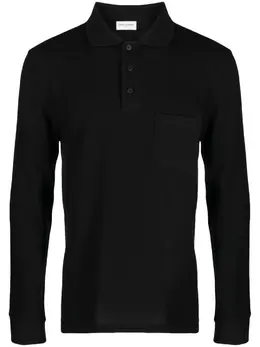 Saint Laurent: Чёрное поло 