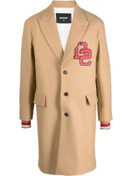 Dsquared2: Бежевое пальто 